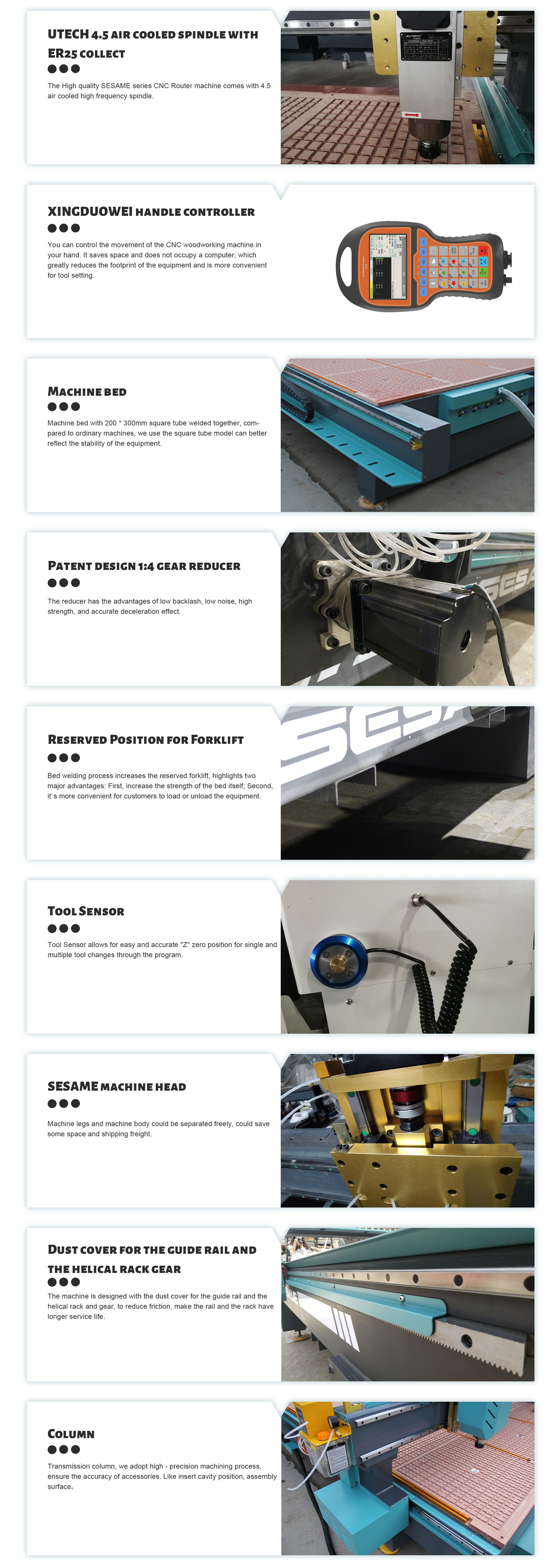 machine details