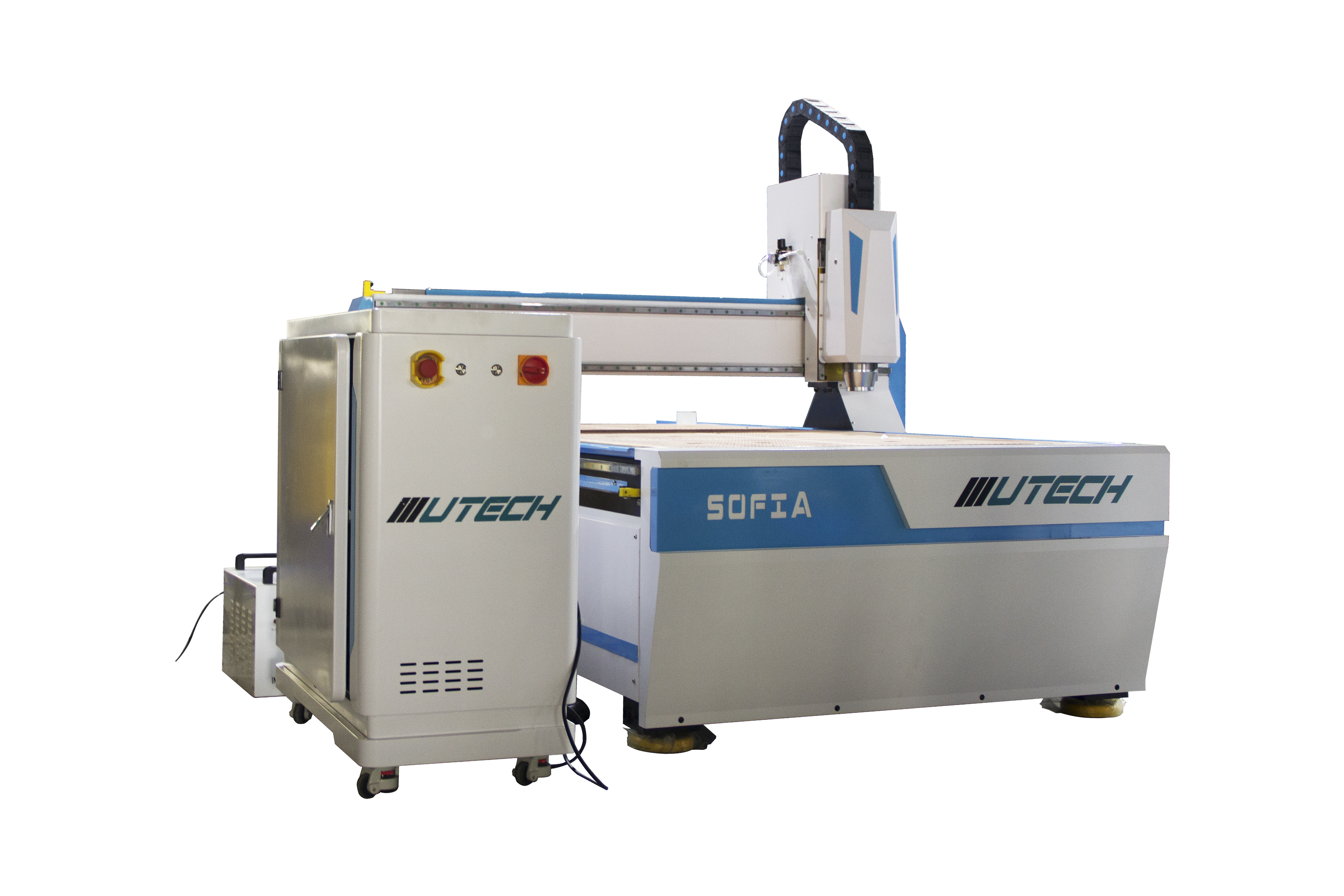 Heavy Duty 1300mm*2500mm 4 Axis ATC Cnc Router for Furniture