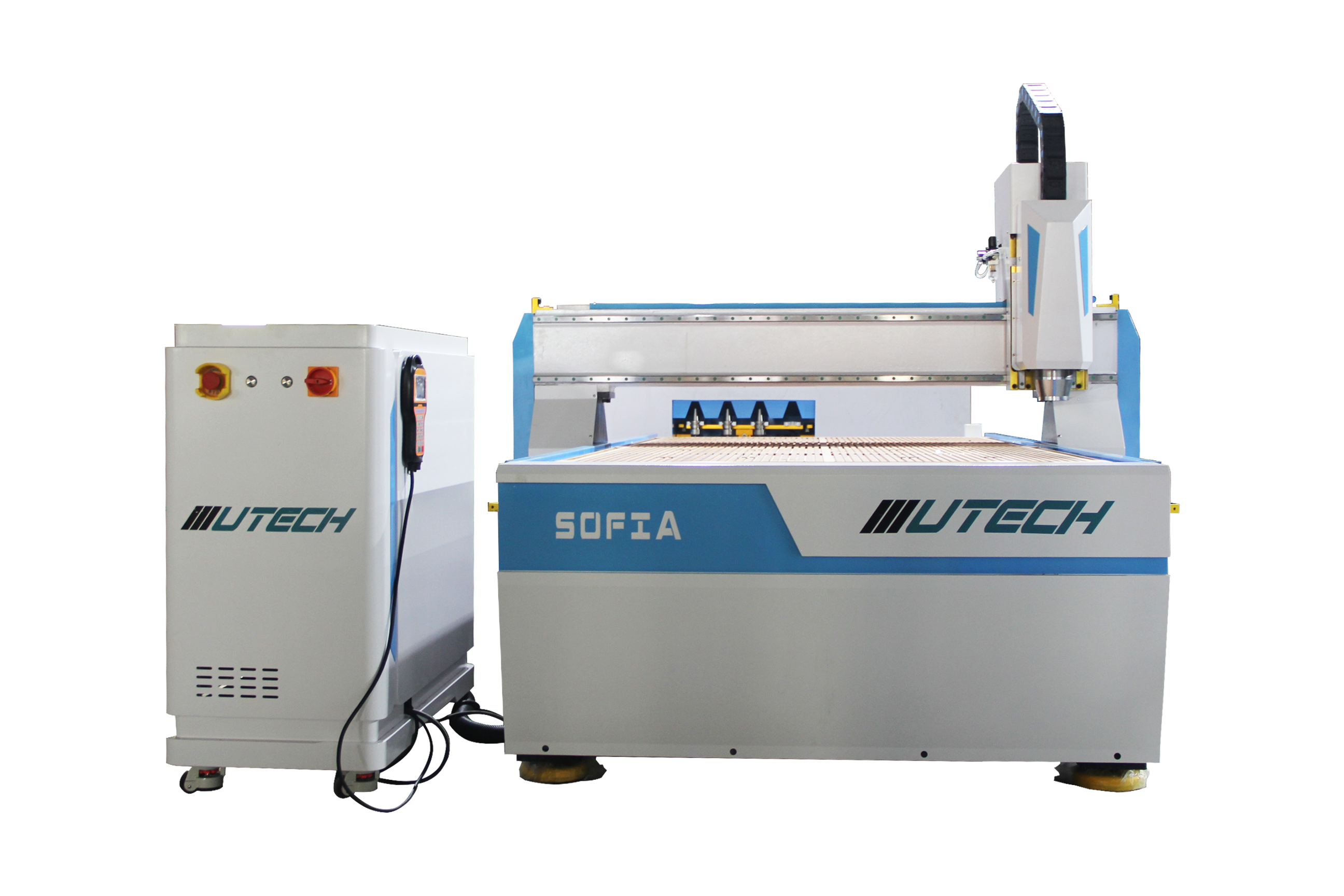 Heavy Duty 1300mm*2500mm 4 Axis ATC Cnc Router for Furniture