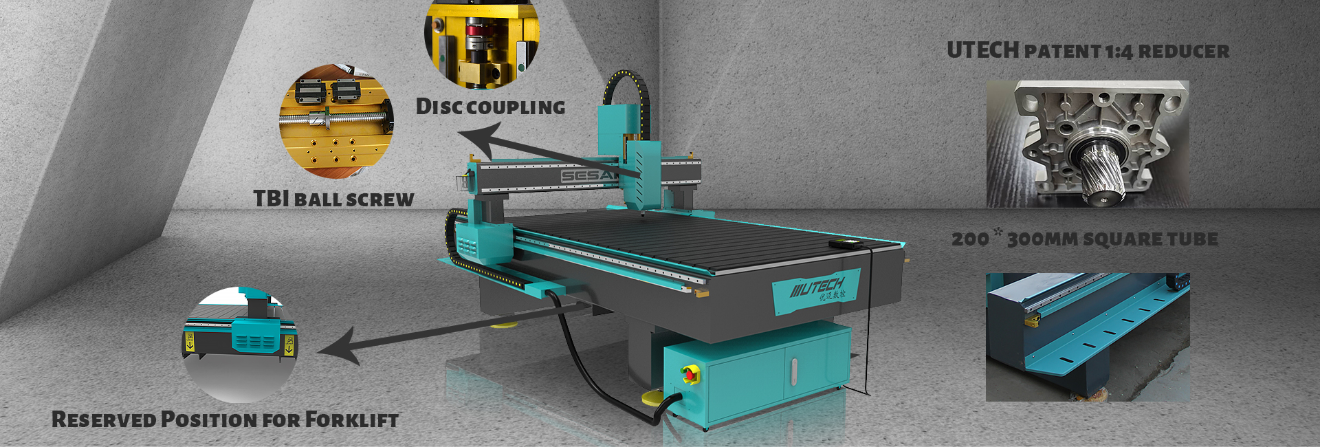 Customized Welding Cnc Router for Woodworking