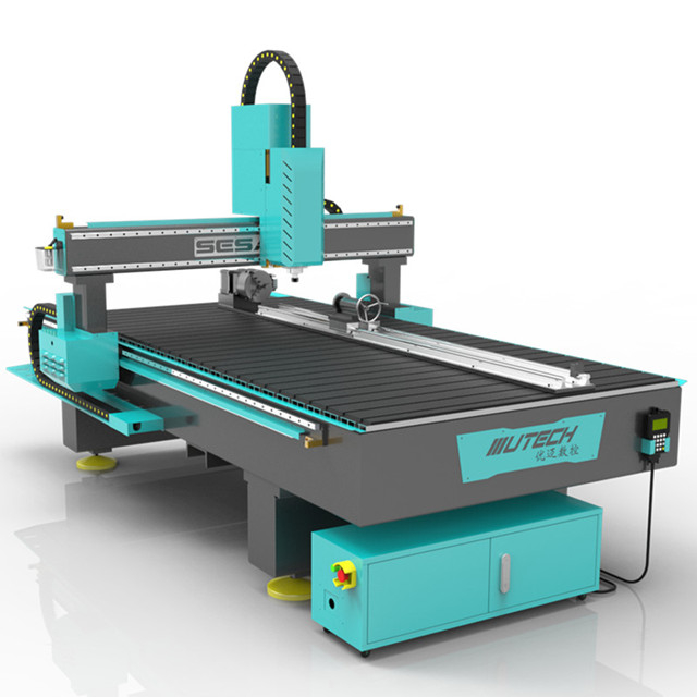 UTECH Hot Sale 1325 Rotary 4 Axis Cnc Router Machine