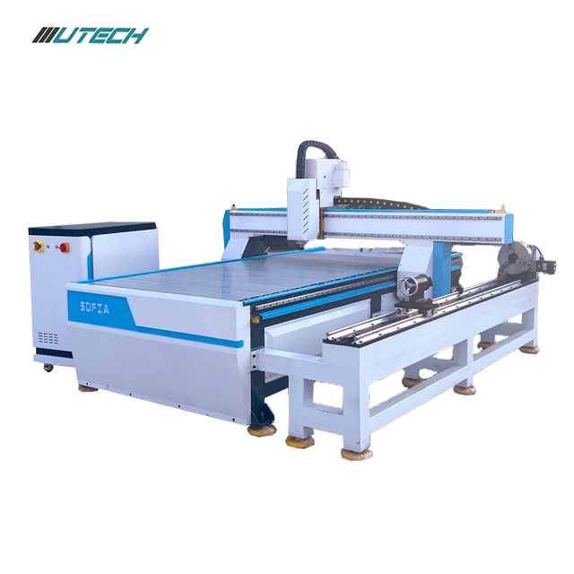 Automatic 4 Axis Multifunction Cnc Router For Panel Furniture