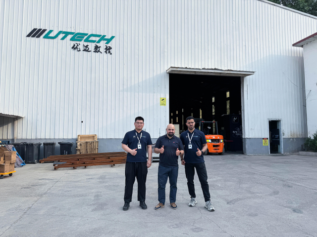 German customers visited UTECH factory