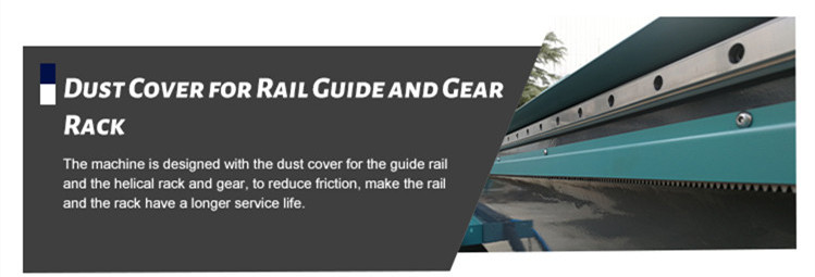 Dust Cover for Rail Guide&Gear Rack