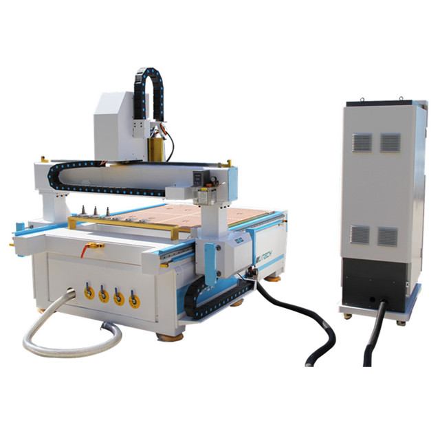 Oscillating Tangential Knife Cutting Atc 1325 Cnc Router Machine