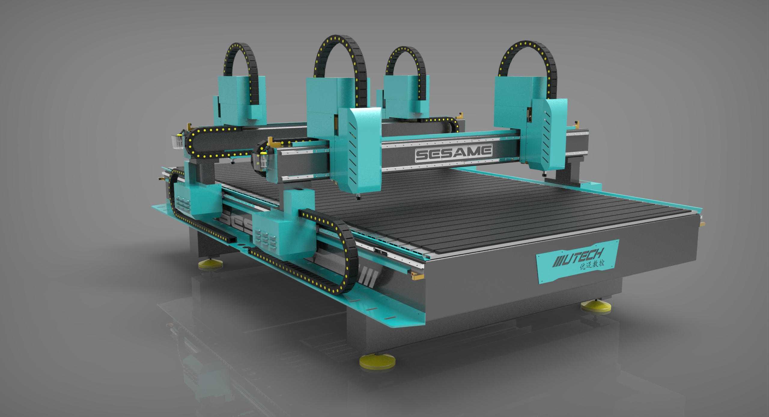 multi spindle cnc router