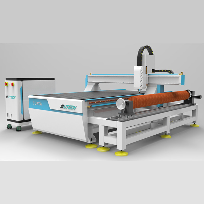 4 Axis 1325 Atc Cnc Router Machine for Aluminum