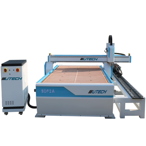 5x10ft Woodworking CNC Router with 4th Axis Rotary Device