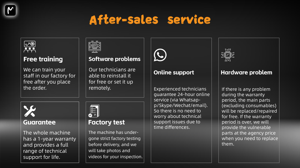 After-sales service