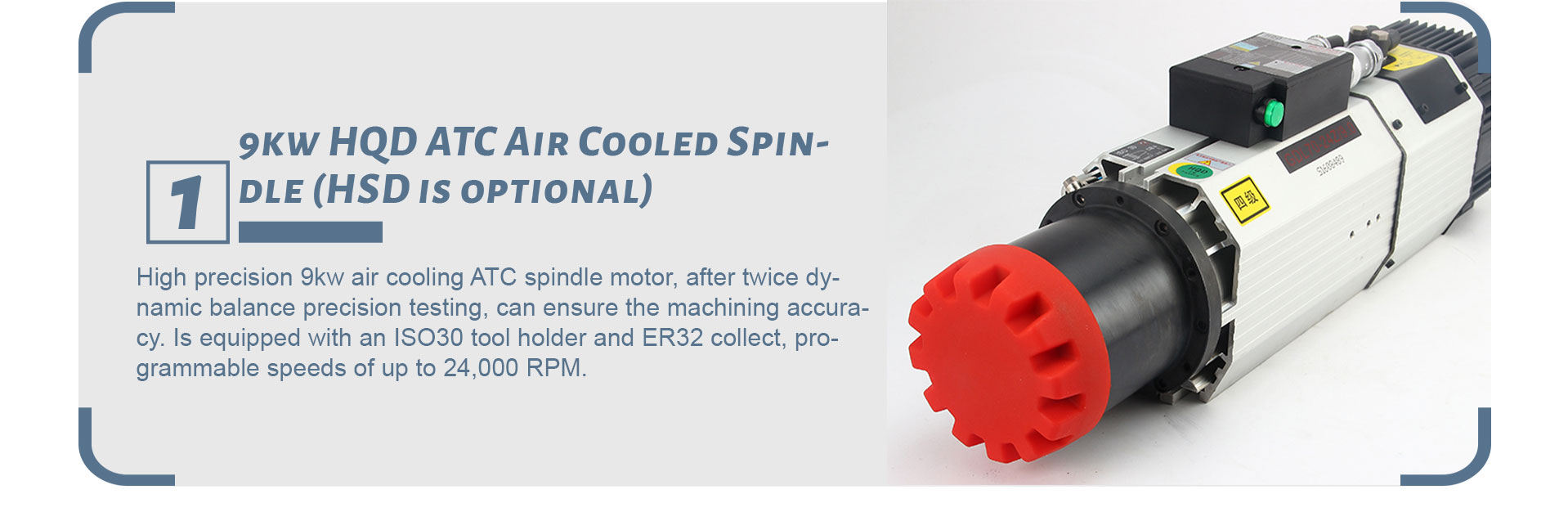 air cooled spindle