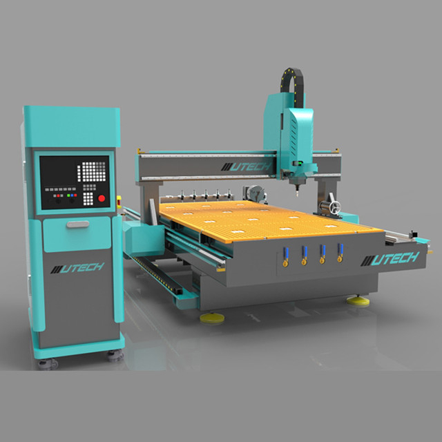 4th Axis Wood Carving Cnc Router For Making Cabinet
